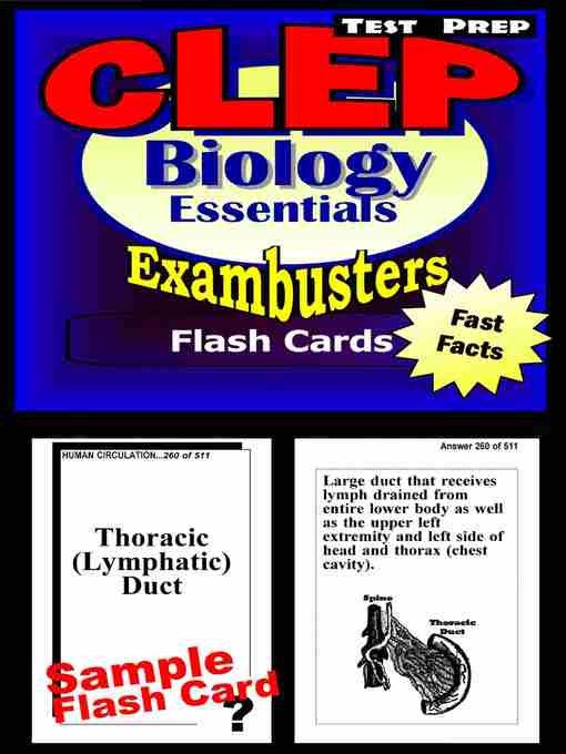 Title details for CLEP Biology Test—CLEP Science Flashcards—CLEP Prep Exam Workbook by CLEP Exambusters - Wait list